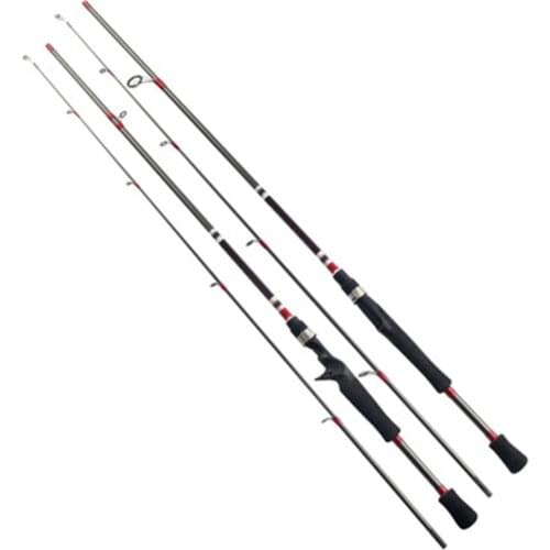 Carbon M tonality lure fishing rod 1.8m jigging rod baitcasting carp feeder rod 1/8-3/4OZ fly fishing