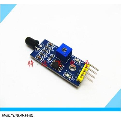 Flame sensor module Flame detection module Infrared receiver module Smart car accessories Send wire information