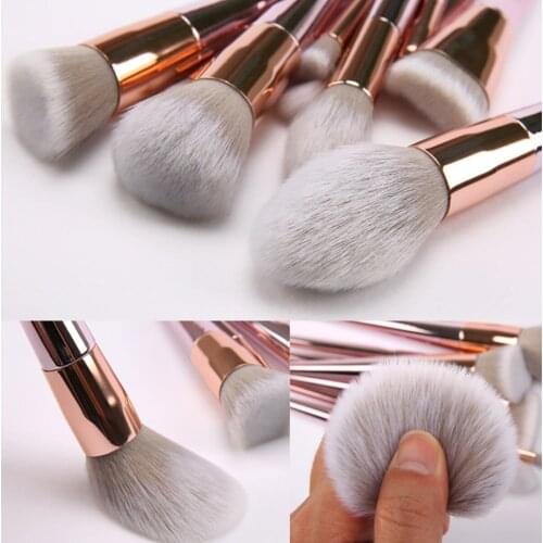 10pcs Makeup Brushes Set Blush Contour Foundation Blending Powder Brush Makeup Tool uniform rendering Makeup brush set