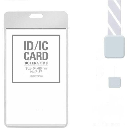 Aluminum Alloy Bus Chest Card Badge Nurse Porte Carte