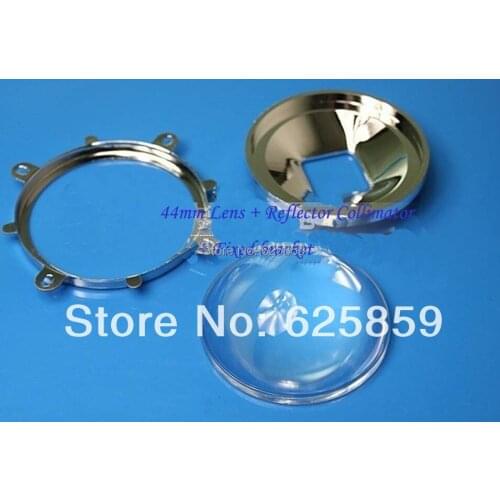 44mm Lens + Reflector Collimator + Fixed bracket For 20W 30W 50W 70W 100W LED