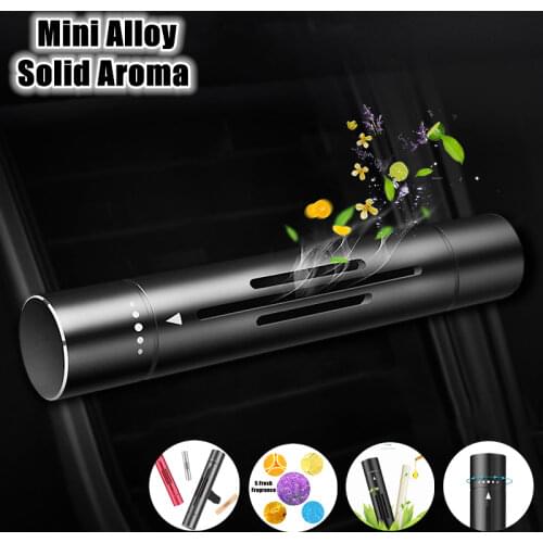 Car Interior Air Freshener Vent Clip Outlet Air Condition Diffuser Solid Flavoring Perfume Fragrance Auto Smell for VW Kia Lada