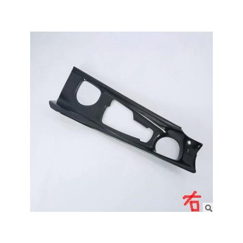 Carbon Fiber Car Interior Central Console Gear Shift Panel ABS Trim 1pcs For Toyota CHR C-HR LHD & RHD 2016-2018