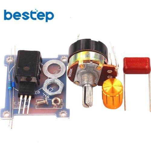 220V 500W Dimmer Thermostat Regulator Governor Infinitely Variable Speed Switch BT136 Speed Control Module Parts