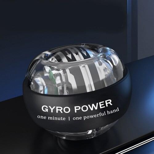 New Self-starting Fidget Spinner Adult Stress Reliever Toys Wrist Power Exercise Antistress Gyroscope Kinetic Toy With LED Light