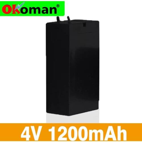 4V Lead Acid Battery 1200MAH Electronic Toys Table Lamp Flashlight Mosquito Coils Storage Rechargeable Batteries