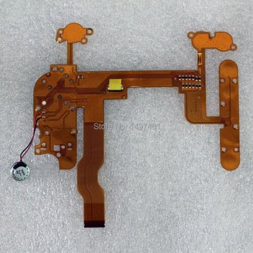 Back cover Main FPC control botton cable assembly with Microphone repair parts for Nikon D7100 SLR