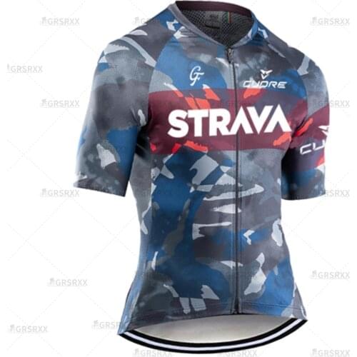 STRAVA Women Bicycle Jersey Females Bicycle Short Shirts MTB Downhill Summer Bike Racing Team Pro Cycling Short Sleeve Jerseys