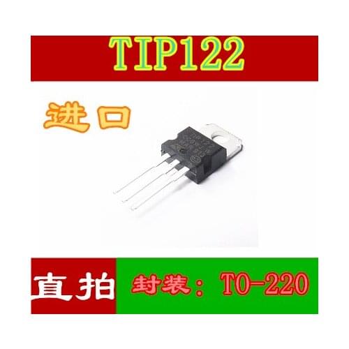 10pcs TIP122 TO-220 5A 100V