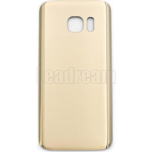 50pcs/lot DHL For S7 Edge G935 Back Glass Battery Cover Rear Door Housing For Samsung Galaxy S7 G930 with Adhesive +IMEI Printed