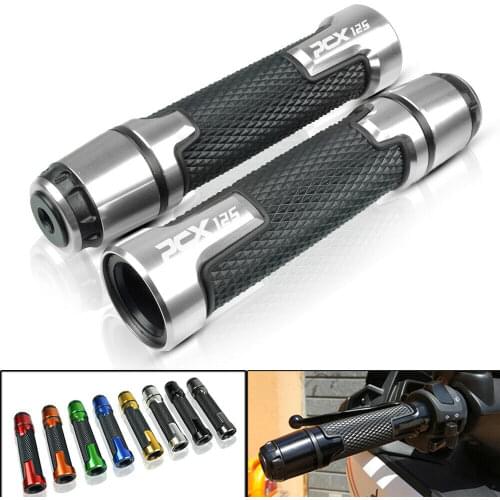 7/8" Aluminum Motocycle Handlebar Hand Grips hand grips For Honda PCX125 PCX150