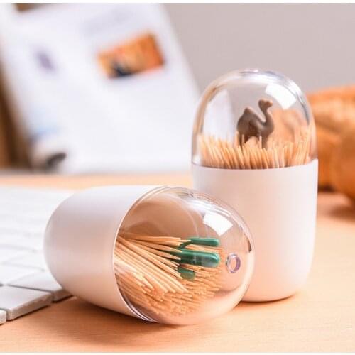 Toothpick Dispenser Holding Small Appetizer Cocktail and Craft Plastic Toothpick Holder D1