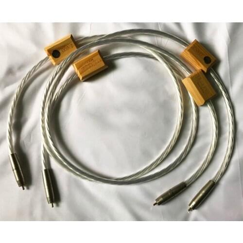 Hi-End Silver Amplifier CD DVDplayer Speaker Supreme Reference RCA Audio Interconnect Cable