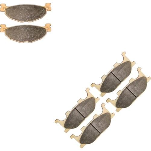 Brake Pad Set fit for YAMAHA Street XVS1300 XVS 1300 ACFD Midnight Star Handlebar fairing 2014 2015 Front Rear