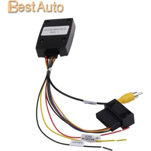 26 PIN RGB to CVBS (RCA) AV Converter for Volkswagen Factory Original Camera Output to Third Part OEM/After Market Head Unit DVD