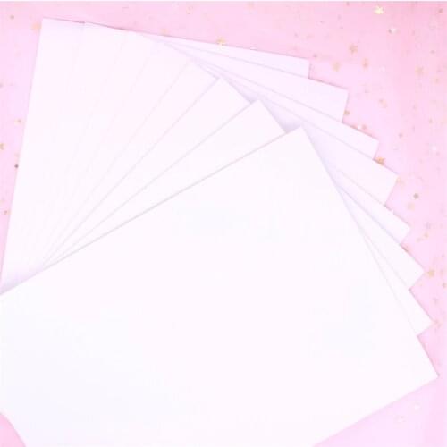 KSCRAFT 8PCS 3mm Thick A4 White Craft Foam Paper Sponge EVA for DIY Shaker Card Making Scrapbooking Craft Supplies