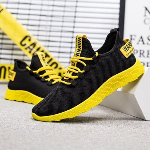 Men Sneakers Casual Men Vulcanize Shoes Breathable Male Air Mesh Lace up Wear-resistant Shoes tenis masculino