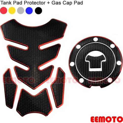 Motorcycle Fuel Tank Pad Protector Gas Cap Pad Sticker Decals For HONDA RVF VFR CB CBR 400 250R 600 900 919 929 1000 1300 RR SP1