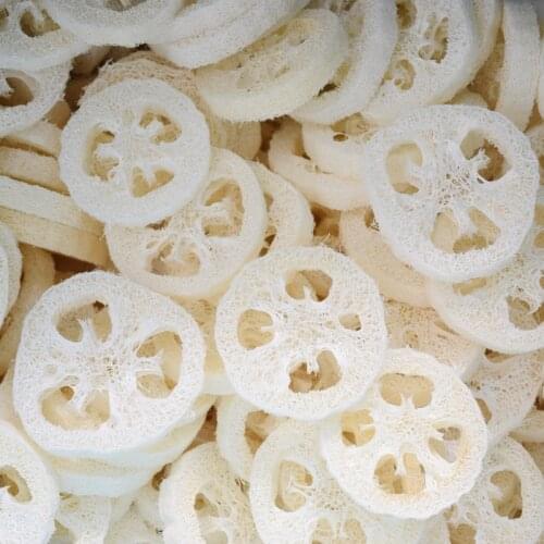 200pcs/lot 6-7CM large size Natural Loofah Luffa sponge DIY customize cleanner soap tools dish,,sponge scrubber,facial