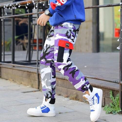 New loose Long Pant Men cargo pants Baggy Trousers Fashion Fitted Bottoms wear hip hop Pocket pant