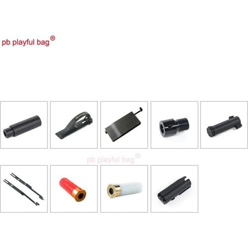 PB Playful bag Outdoor sport AKA-R1-870 luminous shell Black cap and other accessories Tactical gel ball gun parts CS toys QA68S