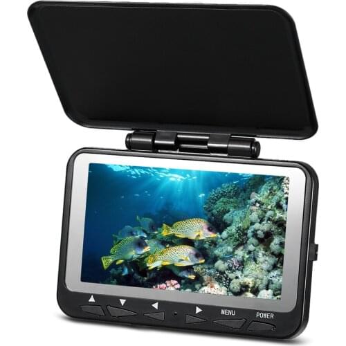 15M / 30M 1000TVL Fish Finder Underwater Ice Fishing Camera 4.3" LCD Monitor 8 Infrared IR LED Night Vision Camera