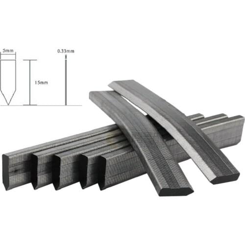 New 10000pcs/box HM515 Manual stapler Gun nails For Frame back plate fixed studs, triangular melon seeds nail