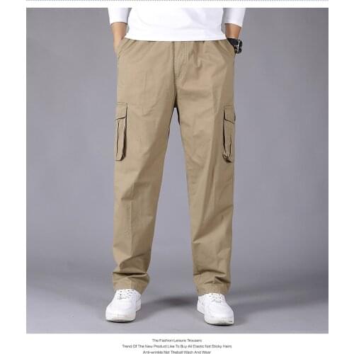 SLACTION Men's Military Trousers
