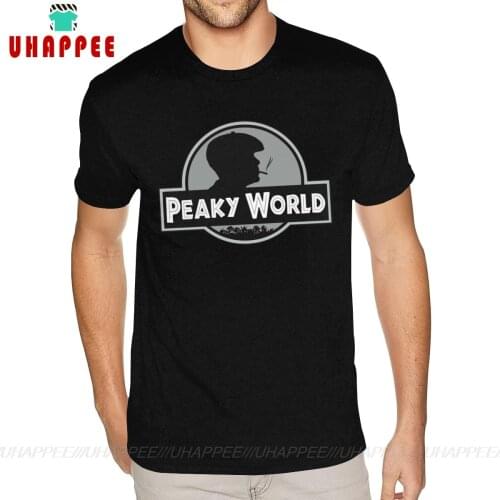 Stylish Peaky Blinders World t shirt Short Sleeve Man For Men S-6XL Black Tee Shirts