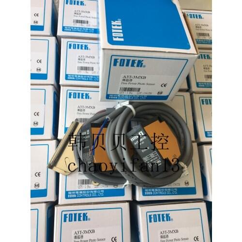 100% new original fotek Through beam sensor A3T-3MX A3T-3MXB A3T-10MX