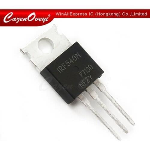 100pcs/lot IRF540N TO-220 IRF540NPBF TO220 IRF540 new and original IC In Stock