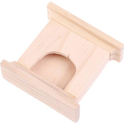 1:12 Scale DIY Wooden Handmade Miniature Fireplace Dollhouse Decor Furniture Accessorie Kits Mini Doll Houses Toys Gift