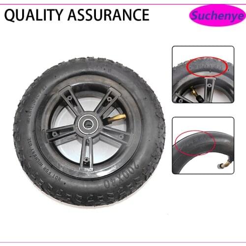 8 inch 200x40 Wheel For Folding Bicycle Scooter Motorcycle Baby Carriage Accessories 200 * 40 Anti Skid Tire Wheel