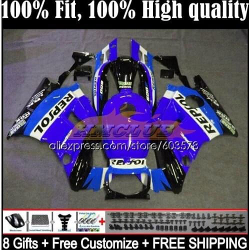 Injection Body For HONDA CBR 600F3 CBR600FS 1995 1996 11CL.162 CBR600 F3 CBR 600 CC FS F3 CBR600F3 95 96 OEM Fairing repsol blue