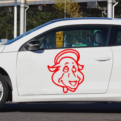 Beauty Demon Skull Auto Sticker Funny Colorful Car Stickers Auto Automobile Decals