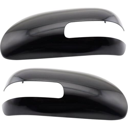Car Side RearView Mirror Cover Mirror Cap for Toyota Camry 2006-2011 Vios 2008-2013 Bright Black