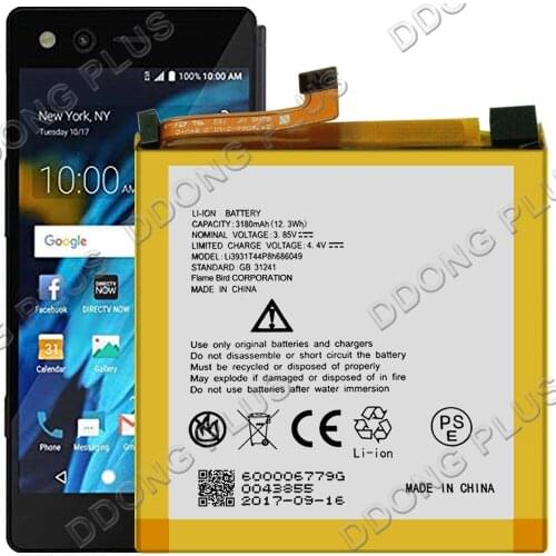 Li3931T44P8H686049 Battery For ZTE Axon M Z999 Battery Replacement Repair Part