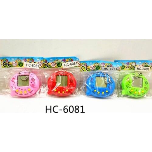 Mini Electric Intelligence Developmental Electronic Game Machine Virtual Pet Egg Shaped Video Game Console