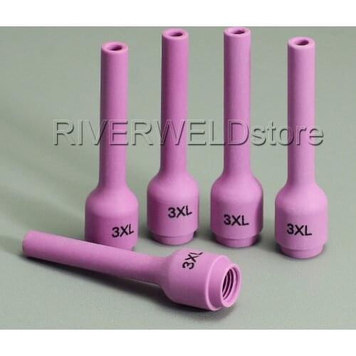 5pcs TIG Long Alumina Ceramic Nozzle Cup 796F75 3XL For TIG Welding Torch Consumables SR PTA DB WP 9 20 25 Series
