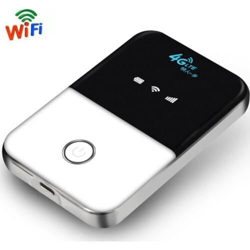 New 4G Lte Portable Wifi Router Car Mobile Wifi Hotspot Wireless Broadband Mifi Unlocked Modem Router 4G With Sim Card Slot