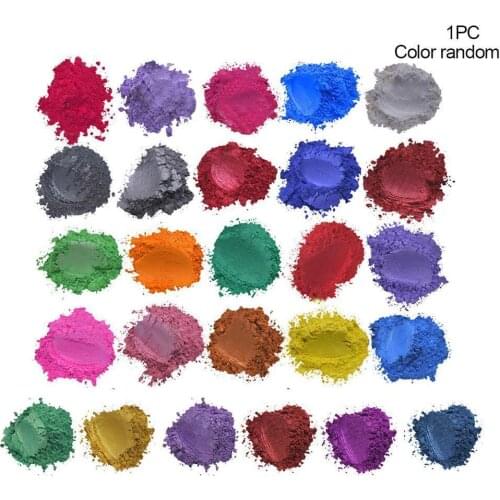 1pcs Pearlescent Pigment Powder For DIY Slime Dye Additives Color Powder Pigment Pigment Filler Slime For DIY Random Access V9V3