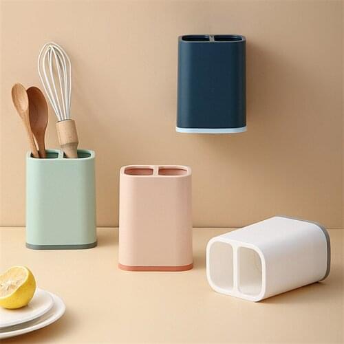 Plastic Multifunctional Tableware Shelf Knife Fork Spoon Storage Rack Chopsticks Box Cutlery Draining Holder Kitchen Organizer