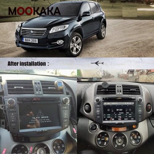 PX6 IPS 4+64G Android 10.0 Car DVD Multimedia Player For Toyota RAV4 2006-2012 Radio GPS Navigation Audio Video Stereo Head Unit