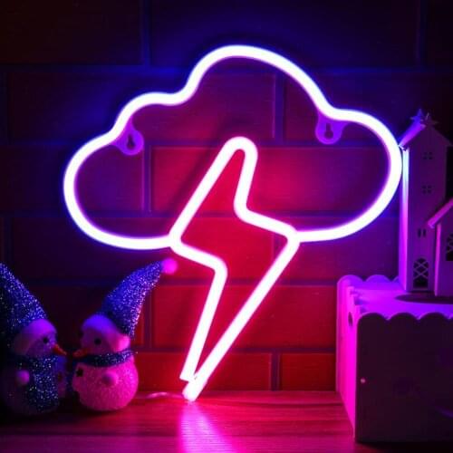 Led Lights Cloud Shape Holiday Party Decoration Bedroom Night Neon Lights Indoor and Outdoor TN88