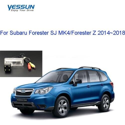 Yessun Rear View Camera For Subaru Forester SJ MK4/Forester Z 2014~2018 HD CCD night view rear camera/license plate camera