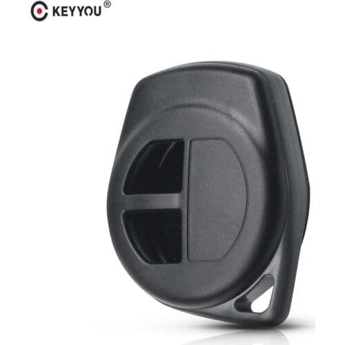 KEYYOU 20X 2 Buttons Remote Car Key Case FOB Shell For Suzuki SX4 Swift Grand Vitara Igins Alto Fob Without Blade key