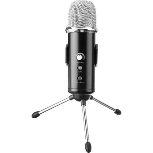 U18 USB Condenser Microphone with 4 Voice Changes and Echos Changes
