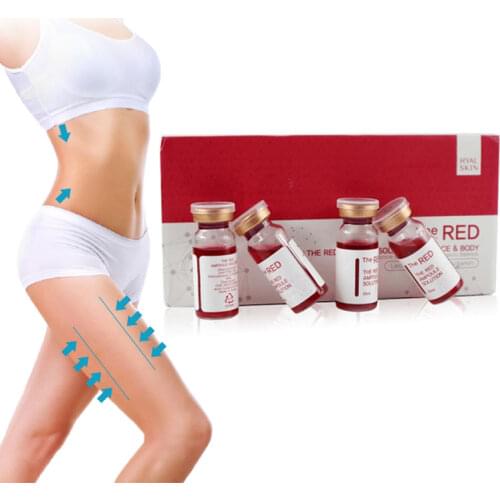 Solution Korea Lipolytic Injection Lose Weight Dissolve Fat Lipolysis Ampoule RED Ampoule Solution