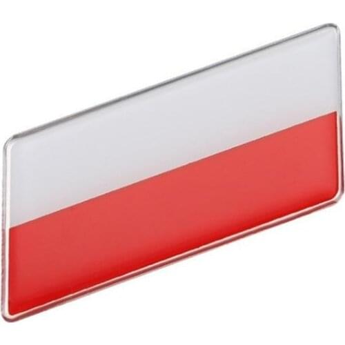 Asian Country Beautiful Indonesia National Flag Rectangle Styling Car Stickers Automobile Motorcycle Accessories