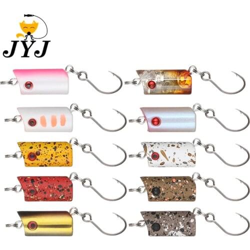 2cm 3g Small VIB Fishing Lure Artificial Wobbler Mini Hard popper Baits Swimbait Trout Bass Fake Bait For sinking Fishing Tackle